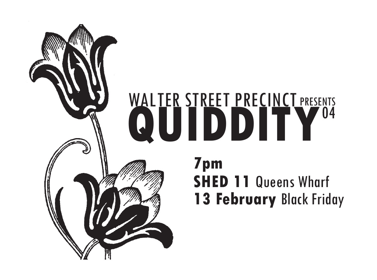 Quiddity 04 Rubber Stamp